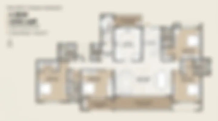 Rise With 9 4 BHK floor plan, 4333 sq ft